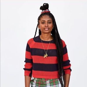 NWT Clare V. raglan sweater